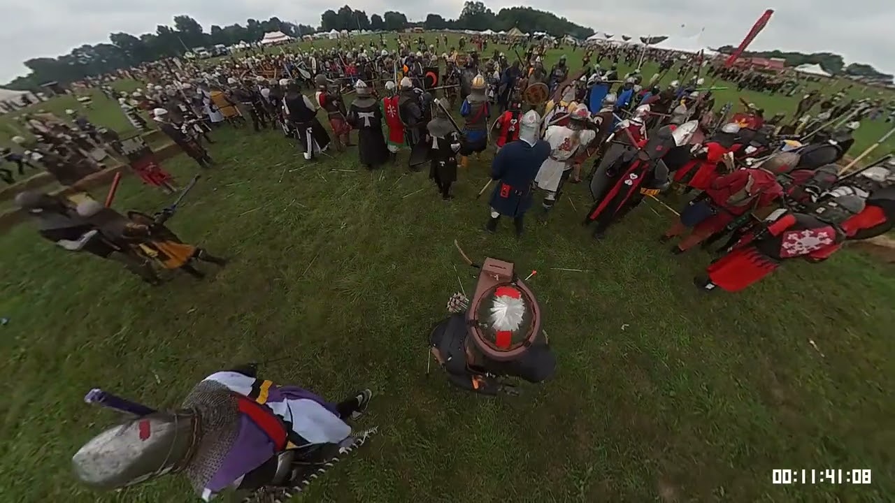 Pennsic 49 - Town Battle - Highlights w/Commentary