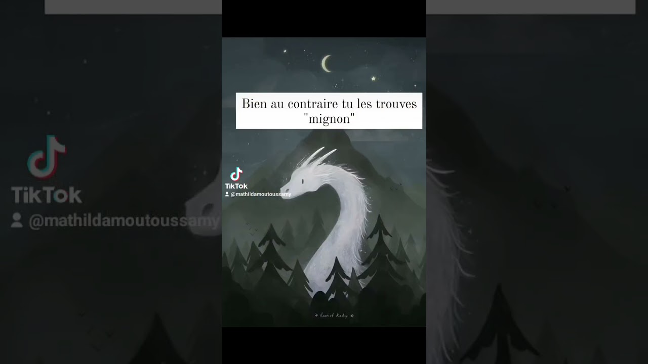 Est-ce que tu crois aux dragons?