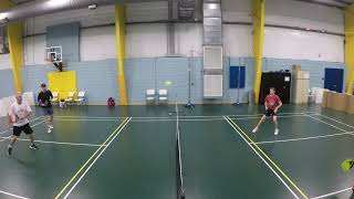 Pickleball  Among Friends of the Upstate of South Carolina Rainy Sat indoor play at the Pavillion