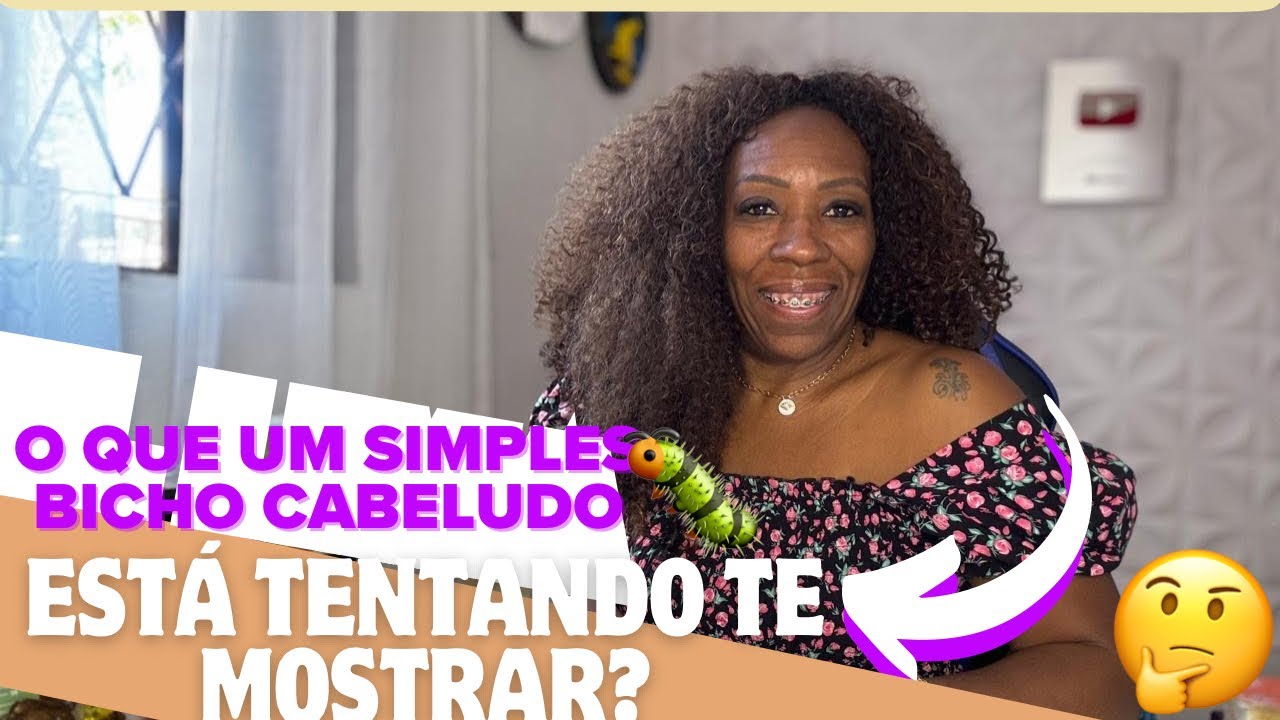 🐛O QUE UM SIMPLES BICHO CABELUDO ESTÁ TENTANDO TE MOSTRAR🤔