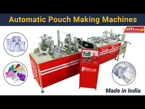 Pouch Making Machine | Food Pouch | Silver Pouch | Metallic Pouch