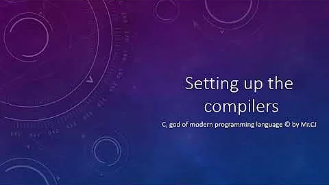 setting up c compilers