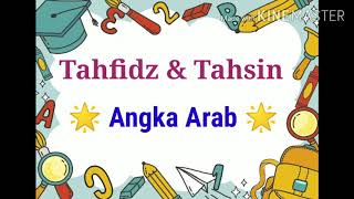 Mempelajari penulisan angka arab ...