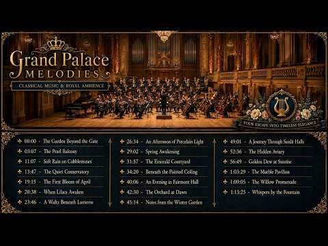 A Night at the Grand Palace ✨ Grand Symphony for Reading, Study & Relaxation
