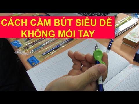 Video Hướng Dẫn Cầm Bút Đúng Cách Viết Chữ Đẹp, Không Bị Mỏi... - youtube