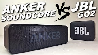 ANKER SOUNDCORE VS JBL GO2 [SOUNDTEST]