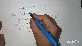 Binary to decimal conversion in kannada explnation