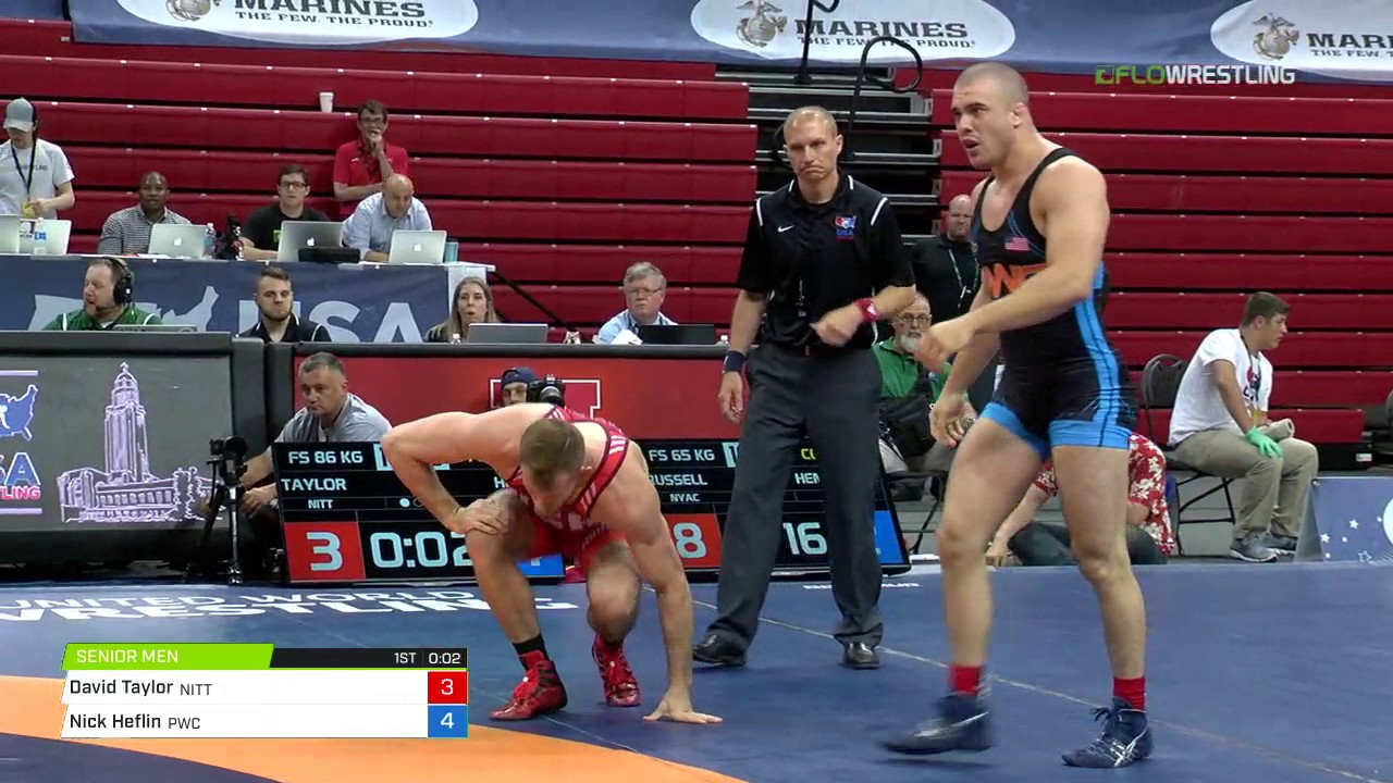86 Finals - David Taylor (Nittany Lion/TMWC) vs. Nick Heflin (Princeton WC)