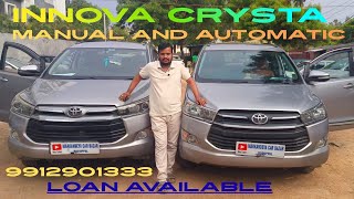 Innnova Crysta Sale Manual and Automatic #9912931339 #sales #cars #innovacrysta