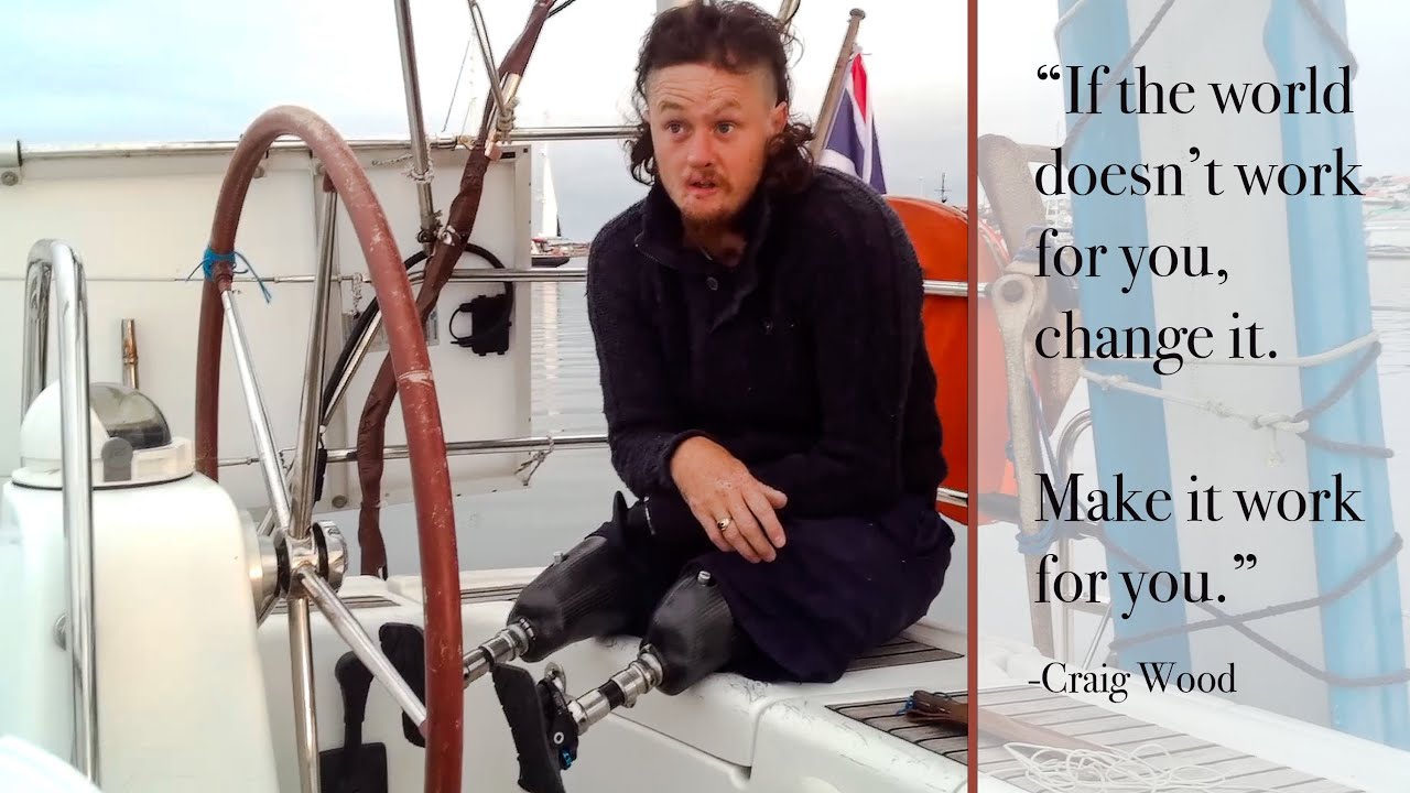 INSPIRATIONAL TRIPLE AMPUTEE SAILING AROUND THE WORLD…