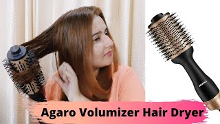 Agaro Hair Dryer Volumizer / One step Hair styler/ How to use / SWATI BHAMBRA screenshot 1