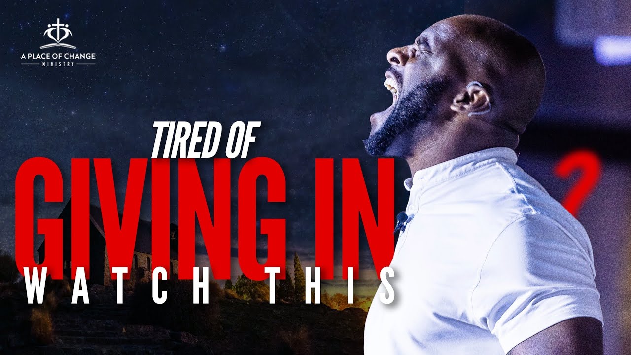 You're Not Tired of Trying, You're Tired of Giving In