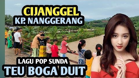 Banjir di Cijanggel, dengan iringan lagu Pop Sunda TEU BOGA DUIT Meli Lida
