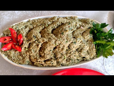 ИЗВЕСТНЫЙ ГРУЗИНСКИЙ ПХАЛИ ИЗ ЗЕЛЕНОЙ ФАСОЛИ/Georgian cuisine