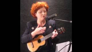 Kathryn Burke sings "Defying Gravity" with ukulele