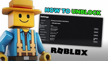 How to Unblock Players on Roblox Step by Step Guide
