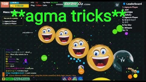 Agma.io - SKILL moments in Agma.IO [ Best TRICKS! ]