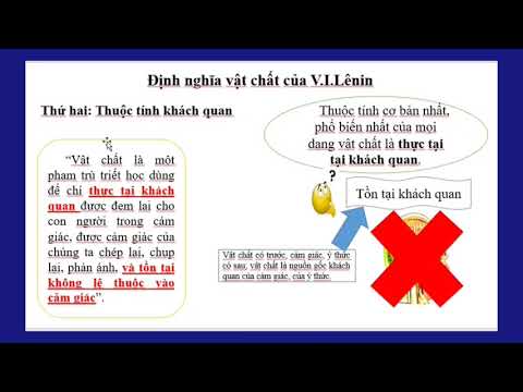 Video Phần 7 - Chương 2 - Chủ nghĩa duy vật biện chứng (Năm... - YouTube