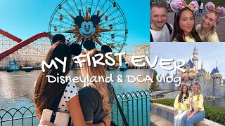 My first vlog: DISNEYLAND!!✨ Day 1 & 2, California Adventure park, Lamplight Lounge, World of Colour