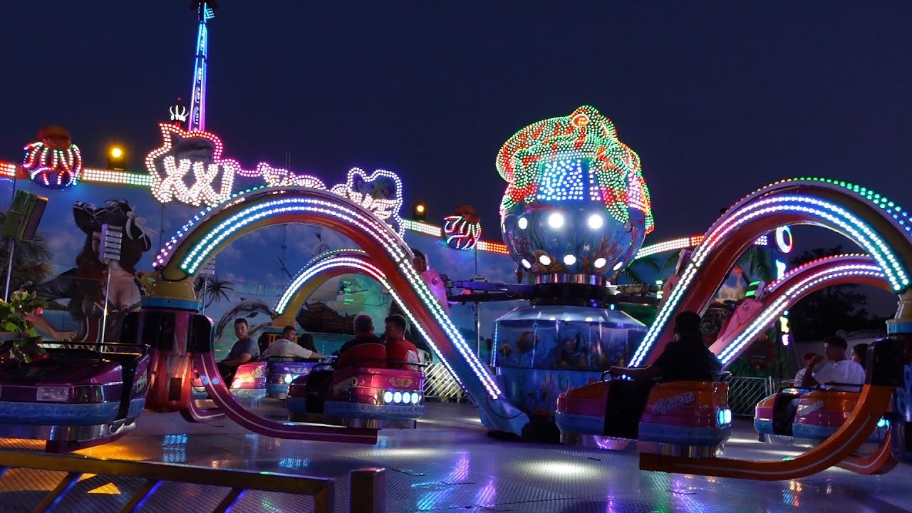 XXL Krake Müller Offride Nürnberger Herbstvolksfest 2024 [FULL HD]