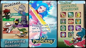 Clicker RPG Tap Princess Mobile Game | Gameplay Android & Apk