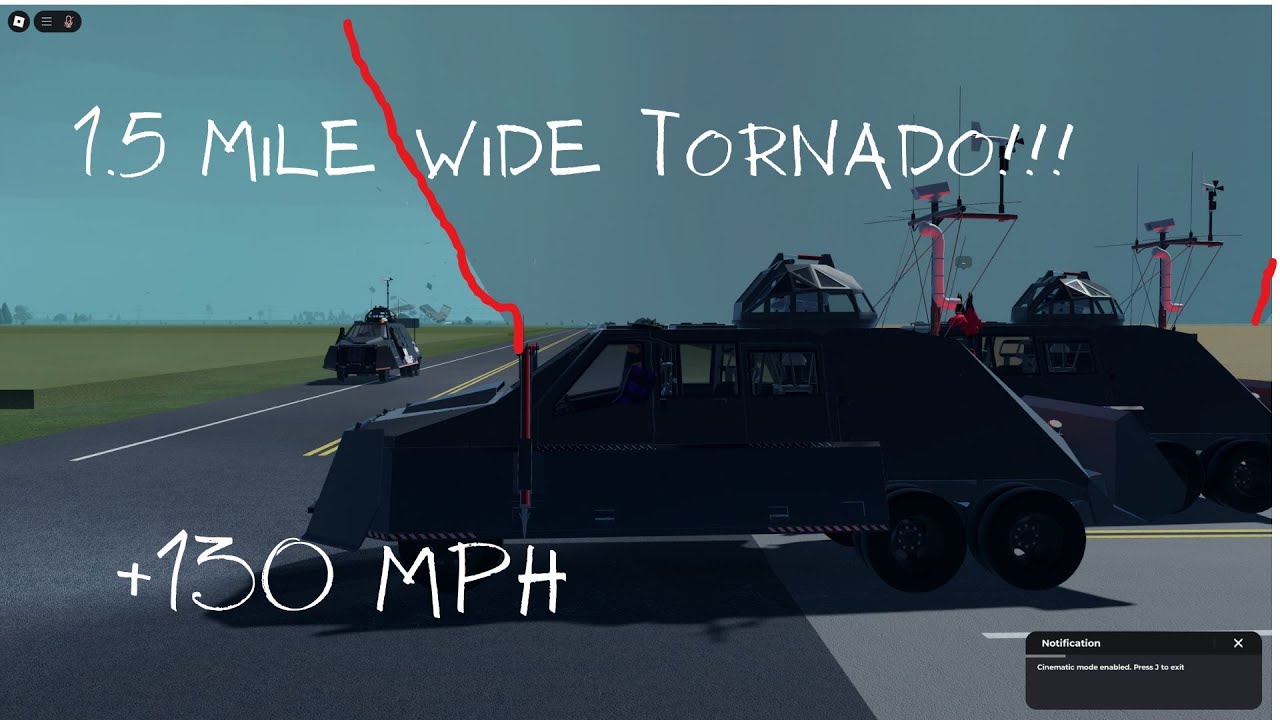 1.5 MILE WIDE TORNADO I TWISTED I ROBLOX - YouTube