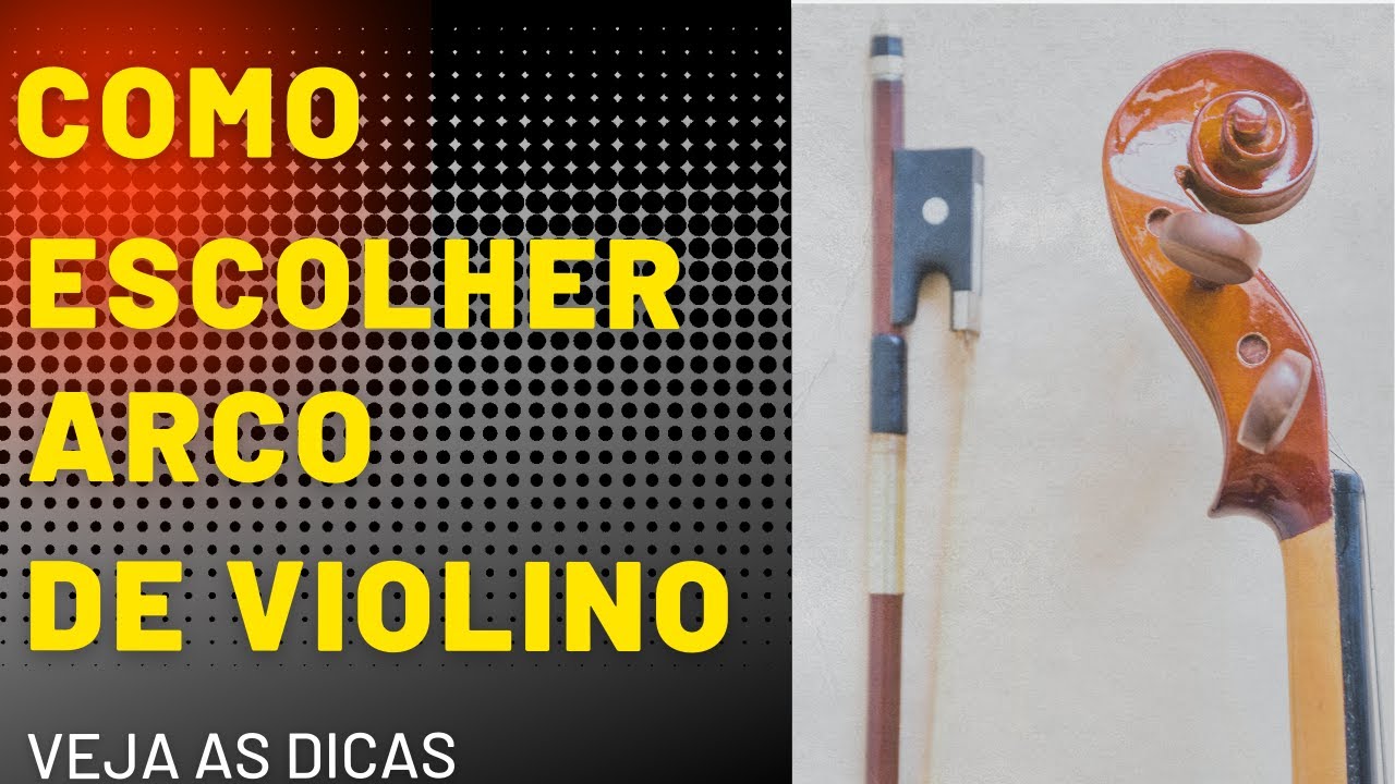 DICAS COMO ESCOLHER O ARCO CERTO PARA O VIOLINO ! QUAL A MELHOR CRINA? CRINA DE CAVALO OU DICAS COMO ESCOLHER O ARCO CERTO PARA O VIOLINO ! QUAL A MELHOR CRINA? CRINA DE CAVALO OU