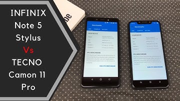 TECNO Camon 11 Pro vs Infinix Note 5 Stylus Speed Test and RAM Management | Helio P22 vs P23