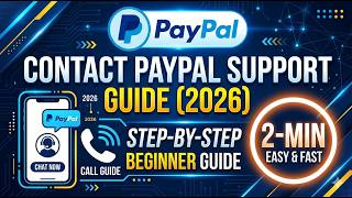 Contact PayPal Support Guide 2026 Step by Step Beginner Guide 2 Min