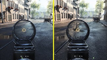Battlefield V - Ray Tracing On vs Off / Frame Rate Test - Rotterdam Map Graphics Comparison