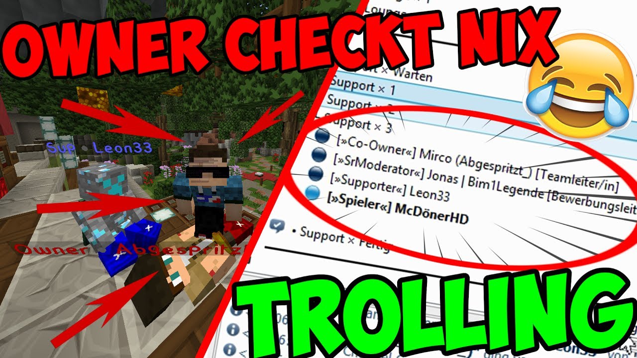 ICH gebe MICH als FAKER aus! OWNER in Minecraft GETROLLT!