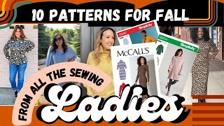 FALL FASHION SEWING CLOTHES COMPILIATION, CHECK OUT THE  MCCALLS AND SIMPLICITY FALL PATTERNS