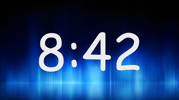 8:42 Minutes Timer / Countdown from 8min 42sec