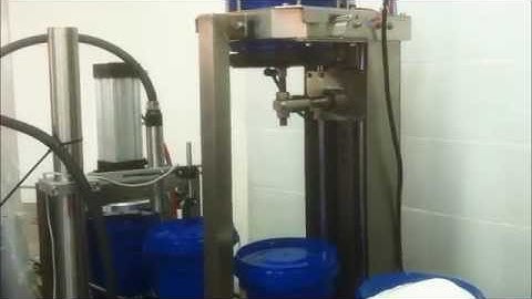 Automatic bucket filling line - Hefestus Technologies Ltd