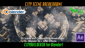 CityBuilder3d Blender scene breakdown: Soviet Trailer setup #5
