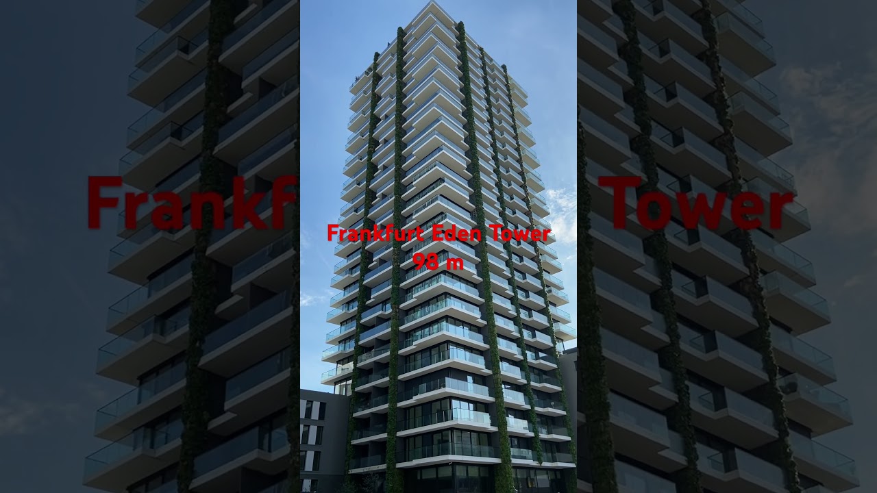 Frankfurt Eden Tower # city tour # skyline # germany