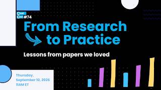 Chart Chat 74:  From Research to Practice