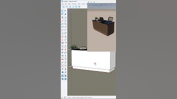 SketchUp Tips 😍 Table Design in SketchUp in Seconds #shorts #sketchup