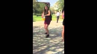 Dancing Behind Students FTK