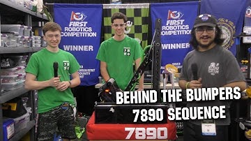 Behind the Bumpers | 7890 SeQuEnCe | Charged Up Robot
