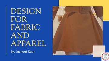 Design For Fabric And Apparel | Home Science | Chapter 11 Part 3 | CBSE | NCERT | Class XII