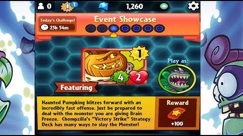 Event Showcase | Daily Challenge Day 3 | 6 October 2022 | Pvz Heroes