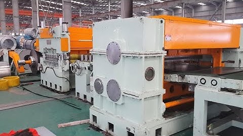 Rotary Shear Cut To Length Line Machine Loop-pit free