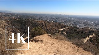 Runyon Canyon Hike 🏞 4K Video 📽 3D Binaural Sound 🎧 ASMR