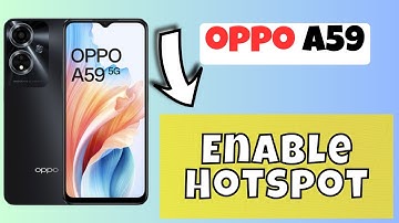 Enable Hotspot Oppo A59 || How to use Mobile Hotspot