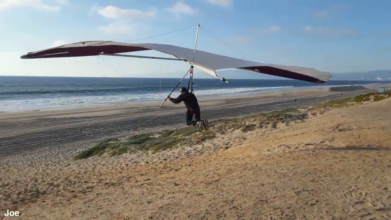 Joe Faust and Bob Kuczewski at Dockweiler Beach, December 2, 2025