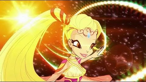 Winx Club - Stella Bloomix Transformation [Full HD] 1080P