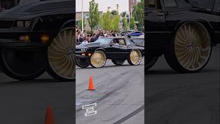 32 Wheels! Custom Chevrolet Monte Carlo Donk & GMC Savana Show Van Steal the Spotlight.