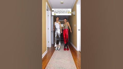 guys transform into girls in seconds🤯