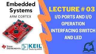 Lect 3: IO Ports and Operations- ARM Cortex M4 Microcontroller [Embedded Systems]